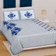 Blue__Jaipuri bedsheet